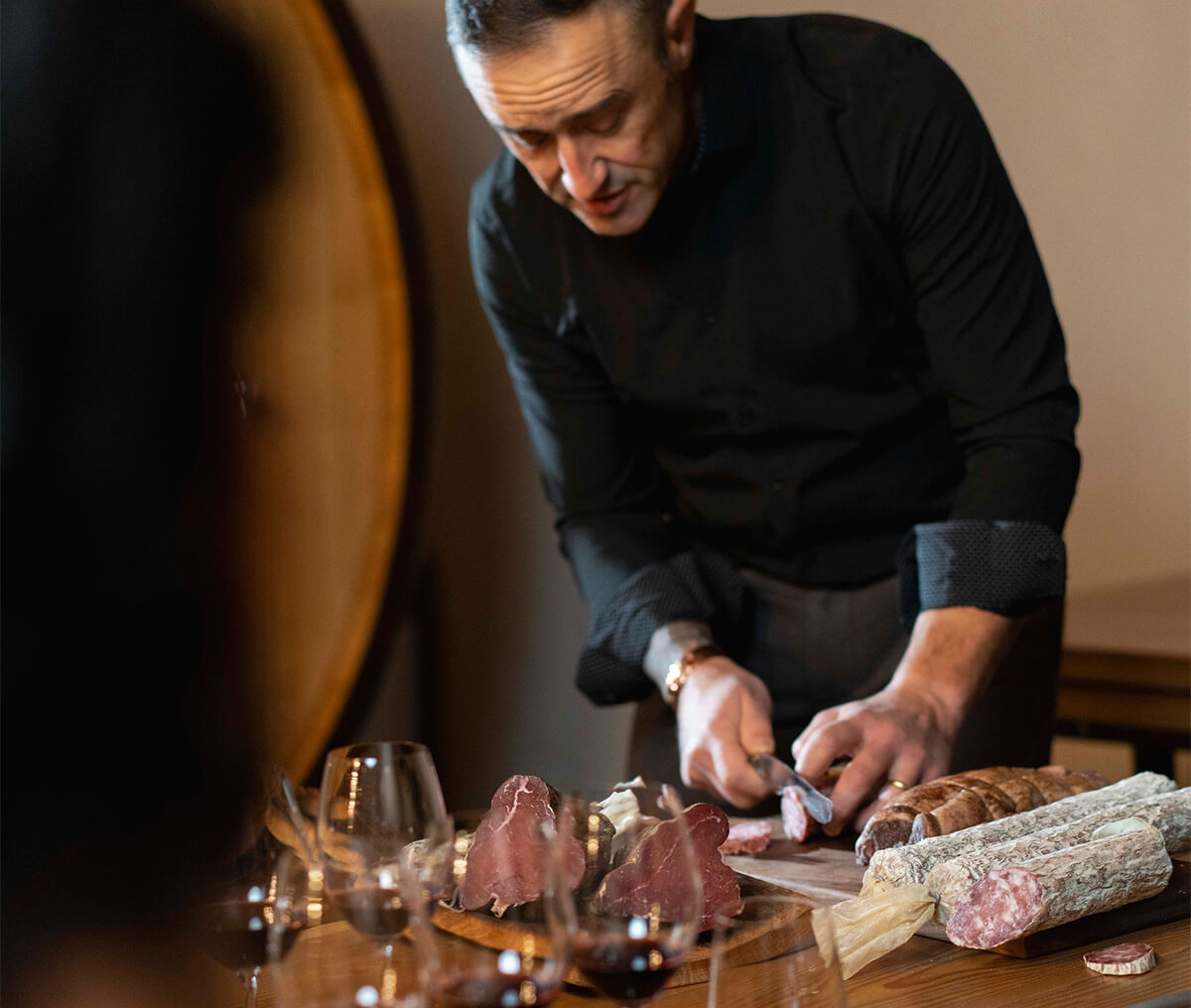 sandhill winery charcuterie meat italian 1