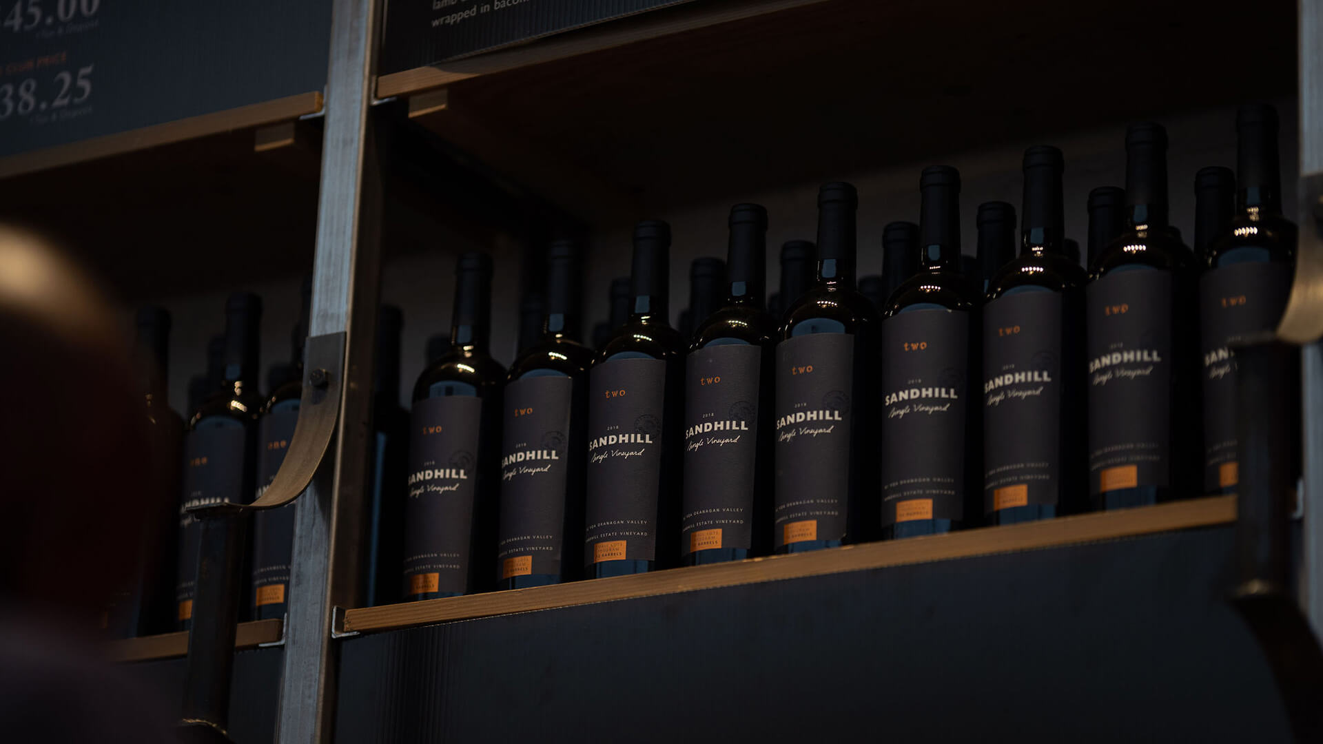 sandhill winery wine collection reds